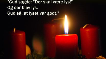 Glædelig 1. søndag i advent