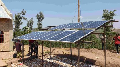 Solpaneler i Burundi