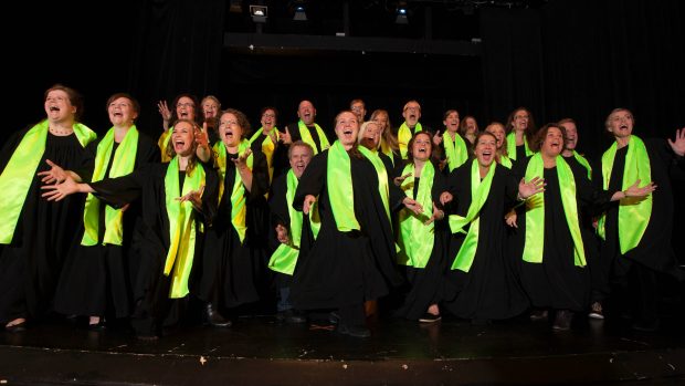 Koncert med Gospel D’Light i Brande Baptistkirke