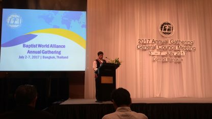 Baptister fra alverden i Bangkok