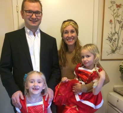 Morten Kofoed tager familien med