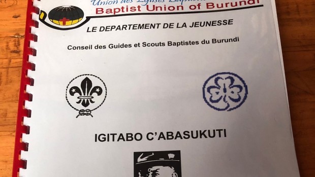 Spejderførere i Burundi