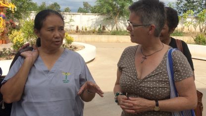 Møde med karenske flygtninge i Thailand